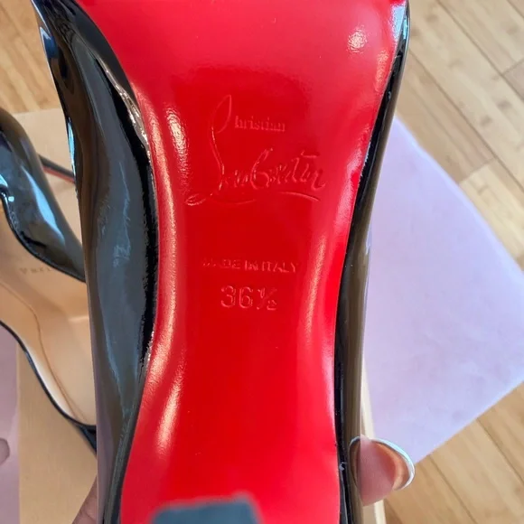 Christian Louboutin Hot Chick Patent 100 - Picture 7 of 8